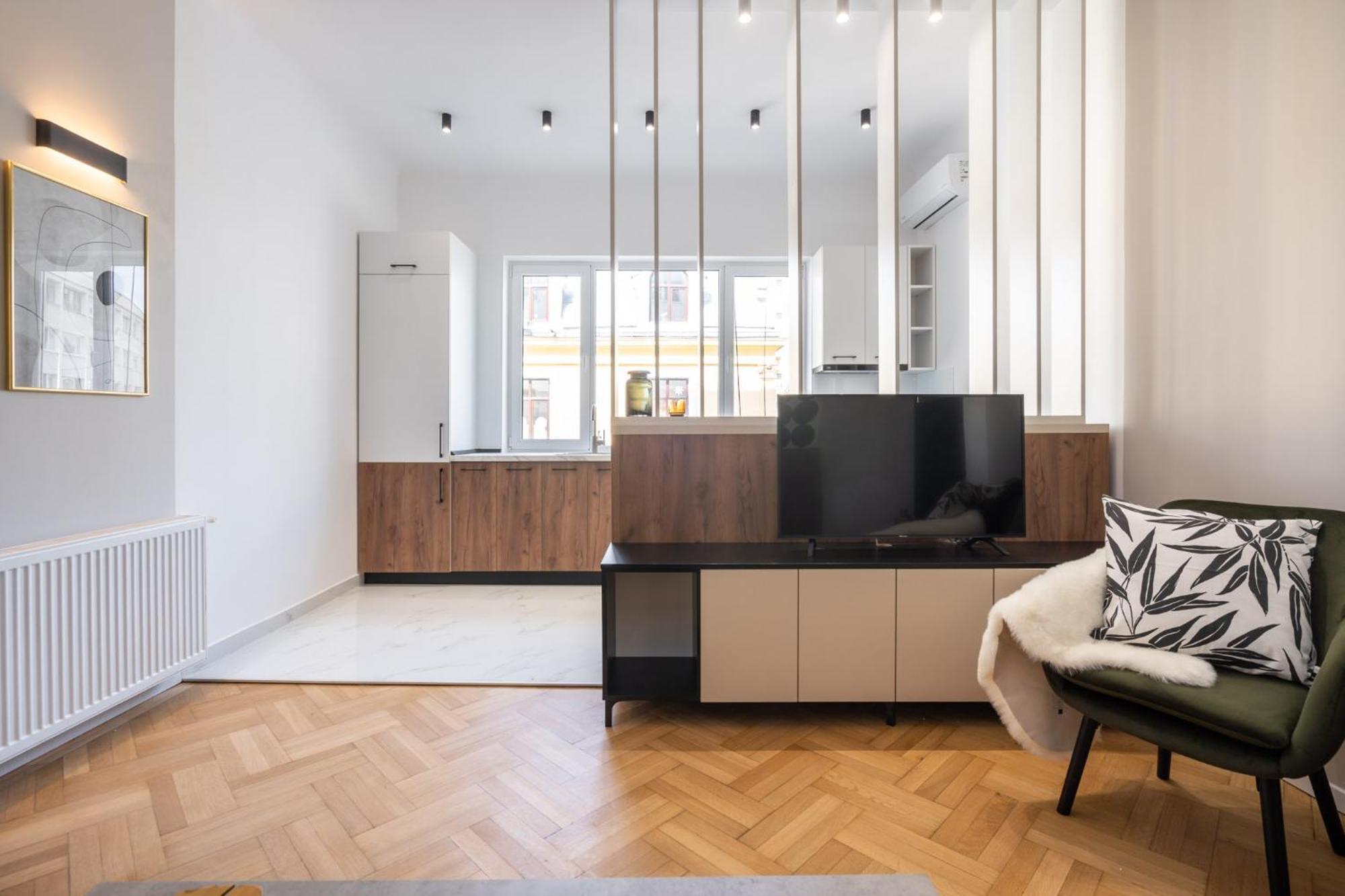 شقة Rigas29 - Urbannest بوخارست المظهر الخارجي الصورة