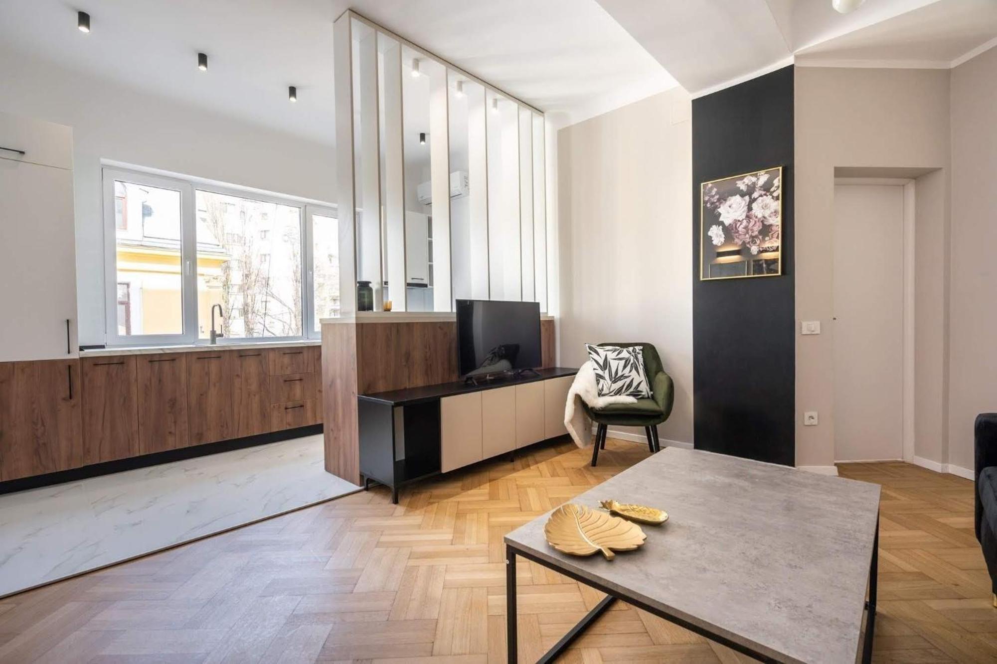 شقة Rigas29 - Urbannest بوخارست المظهر الخارجي الصورة